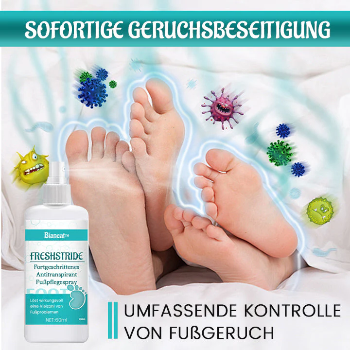 Biancat™ FreshStride Fortschrittliches Antitranspirant Fußpflegespray - Image 5