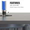 Precision Flush Trim Router Bit Set - Versatile & Durable Tools for Woodworking