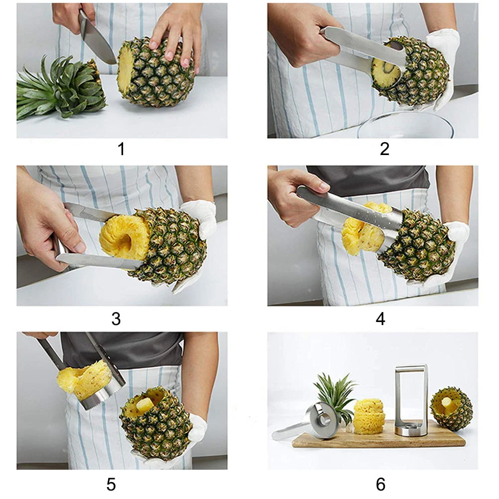 Food Grade Stainless Steel Pineapple Slicer - Image 2