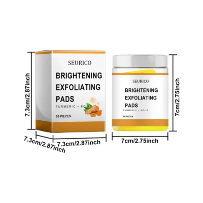 Seurico™ Turmeric Kojic Acid Exfoliating Cleansing Pads - Image 5