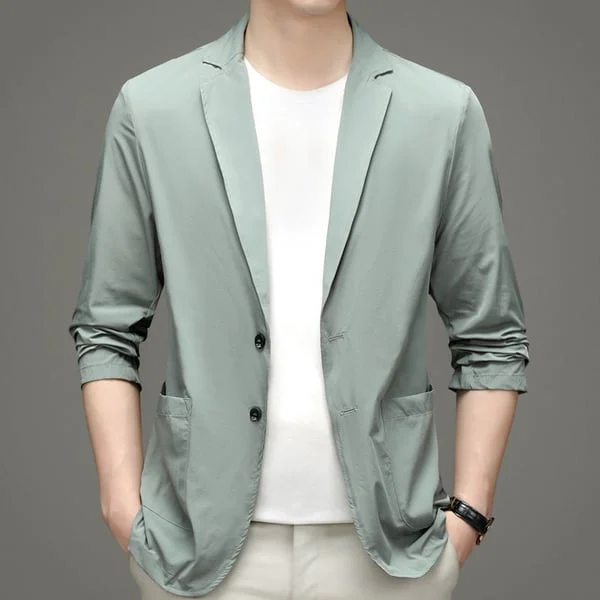 Men's Summer Lightweight Fashion Blazer - Image 5