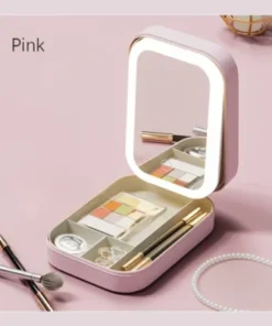 LED Three-Color Adjustable Makeup Mirror