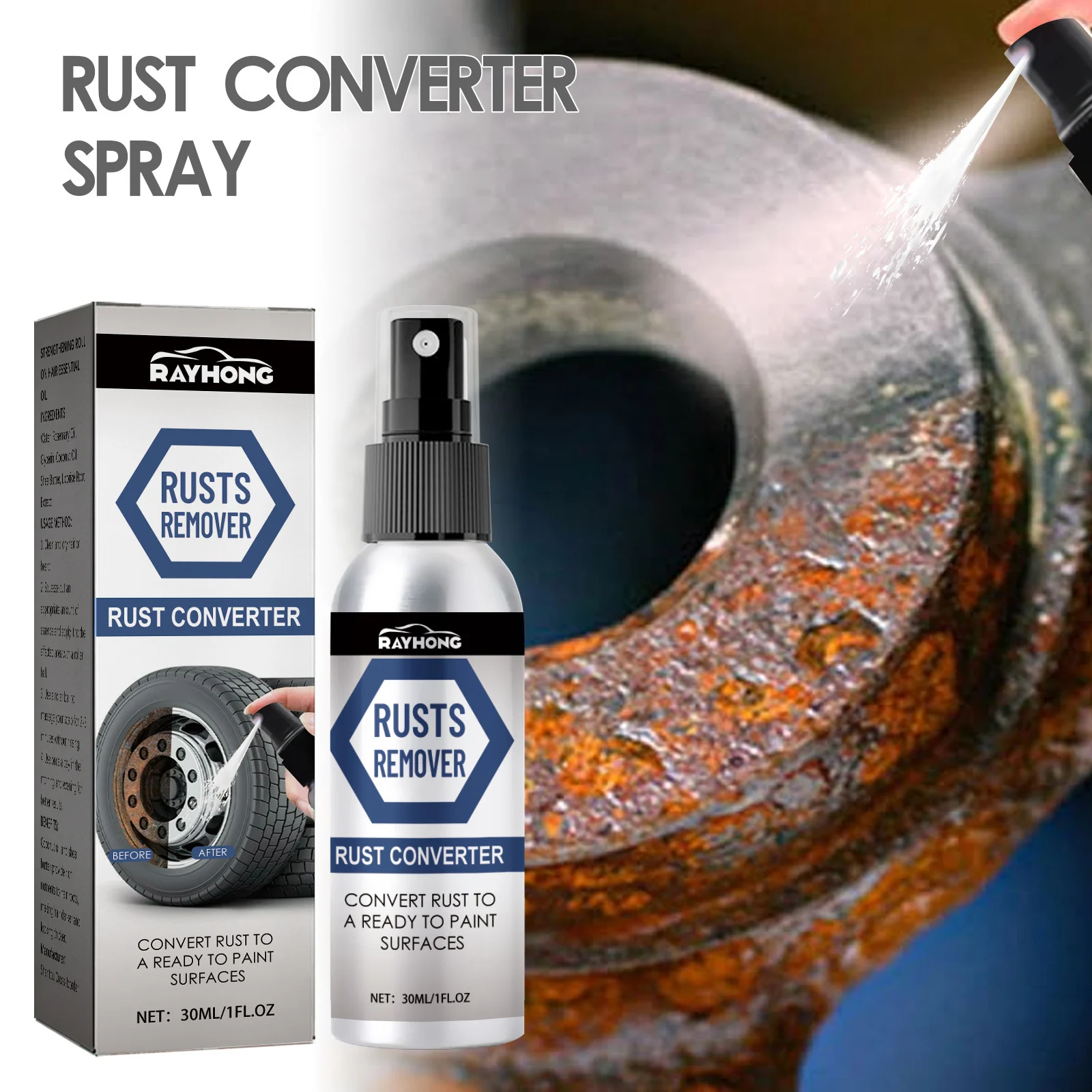 Rayhong™ rusts converter spray - Image 3
