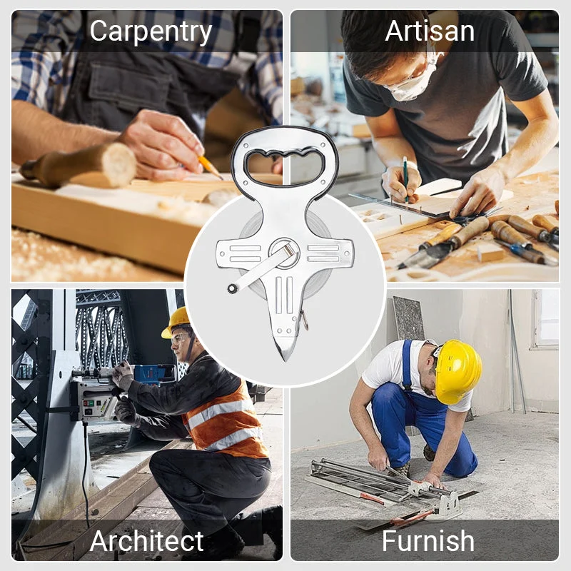 Portable Metric Steel Frame Ruler - Image 3