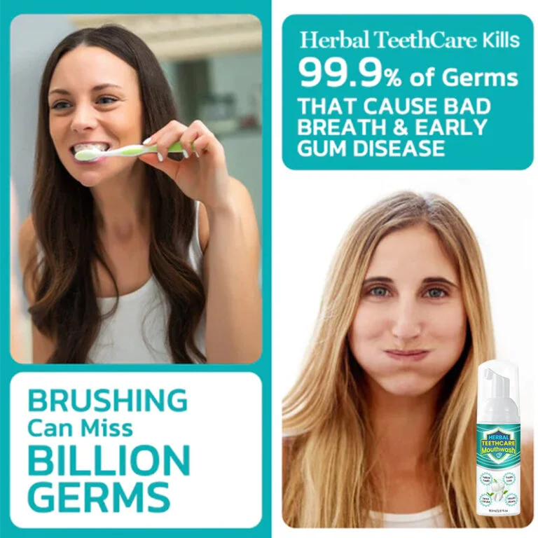 HERBALCARE™ Probiotics Bright Whitening Teeth Mousse - Image 6