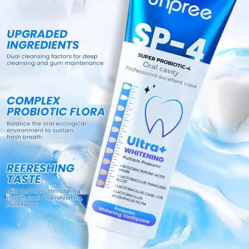 Unpree™ SP-4 Probiotic Whitening Toothpaste - Image 2