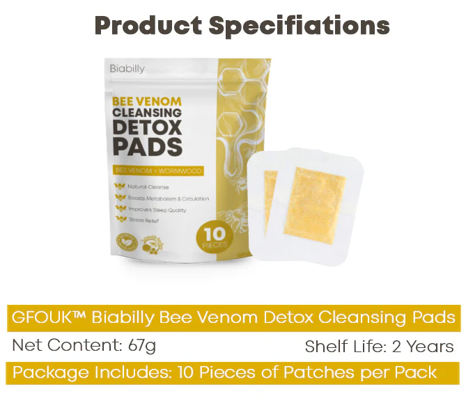 GFOUK™ Biabilly Bee Venom Detox Cleansing Pads - Image 5