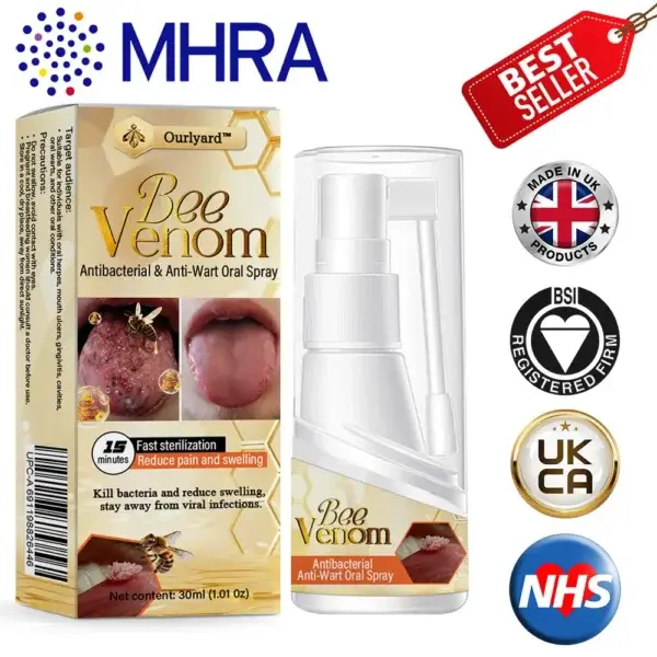 Ourlyard™ Bee Venom Antibacterial & Anti-Wart Oral Spray