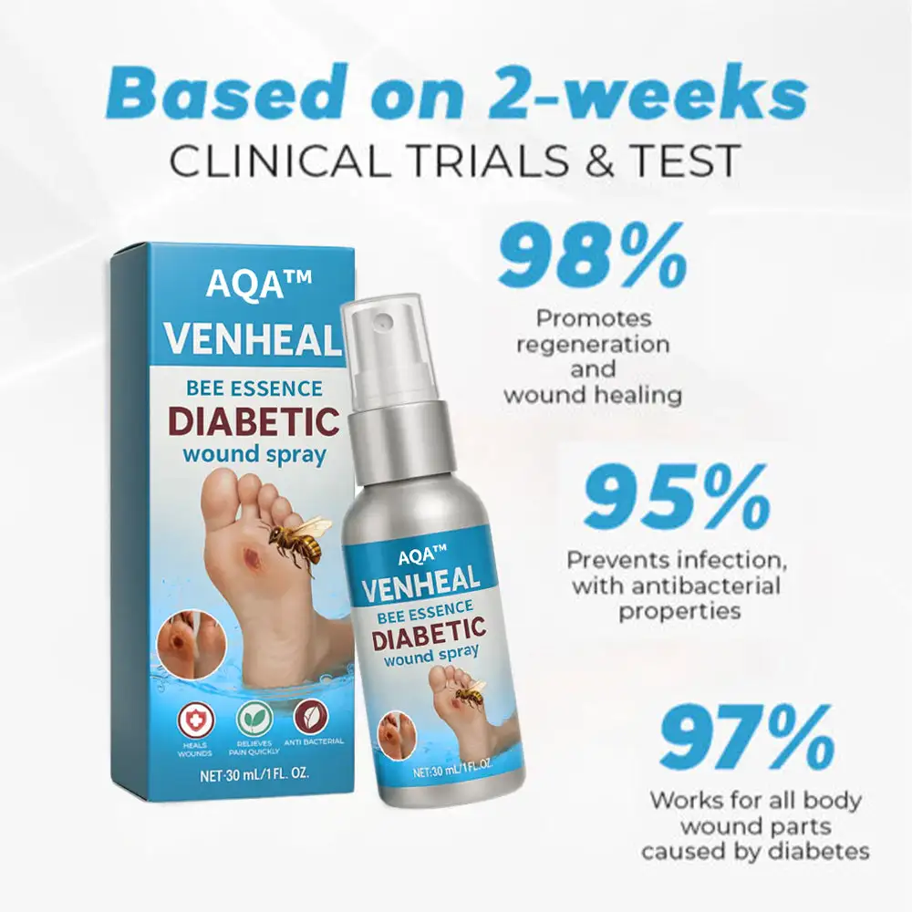 AQA™ VenHeal Bienenessenz Wundspray für Diabetiker - Image 2