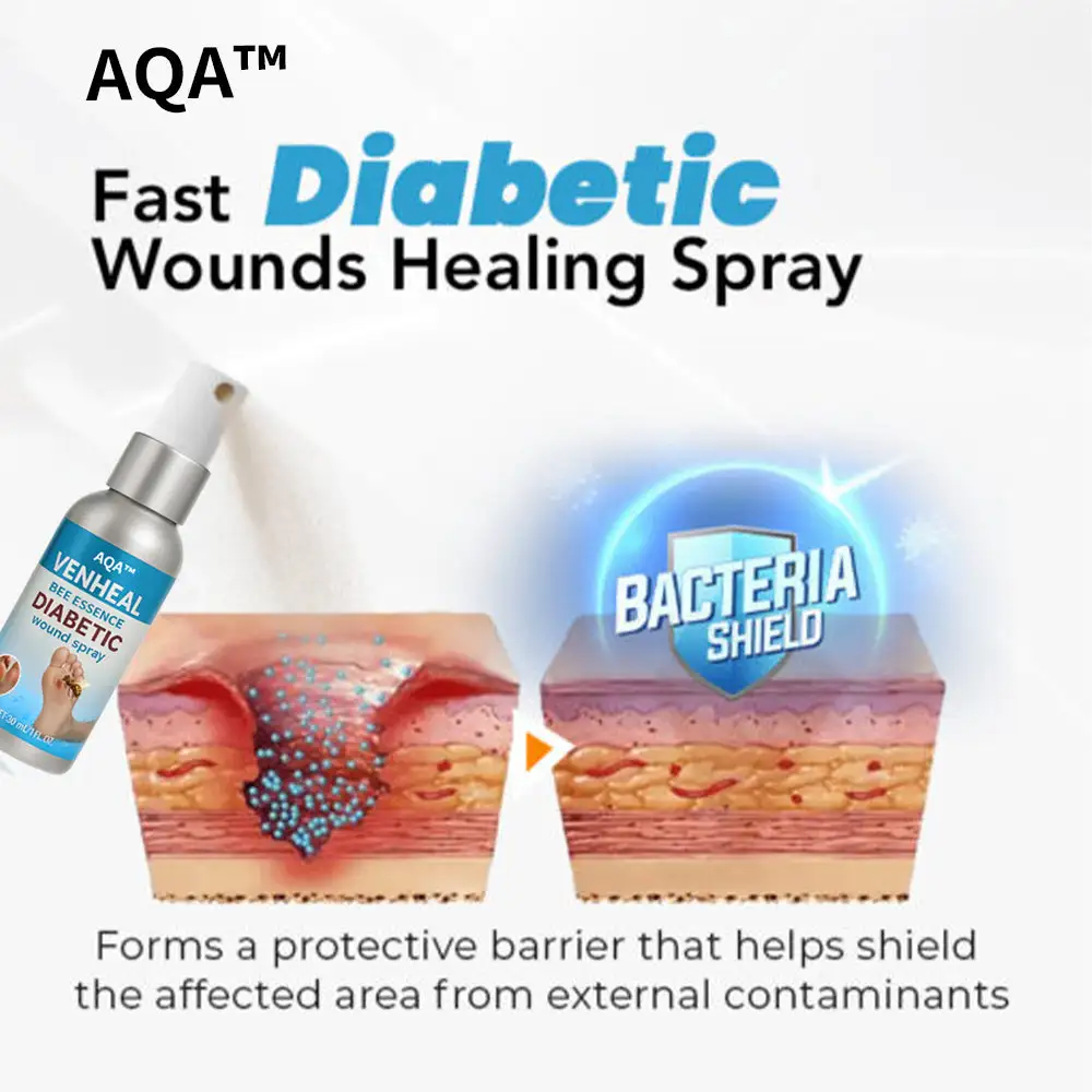 AQA™ VenHeal Bienenessenz Wundspray für Diabetiker - Image 5