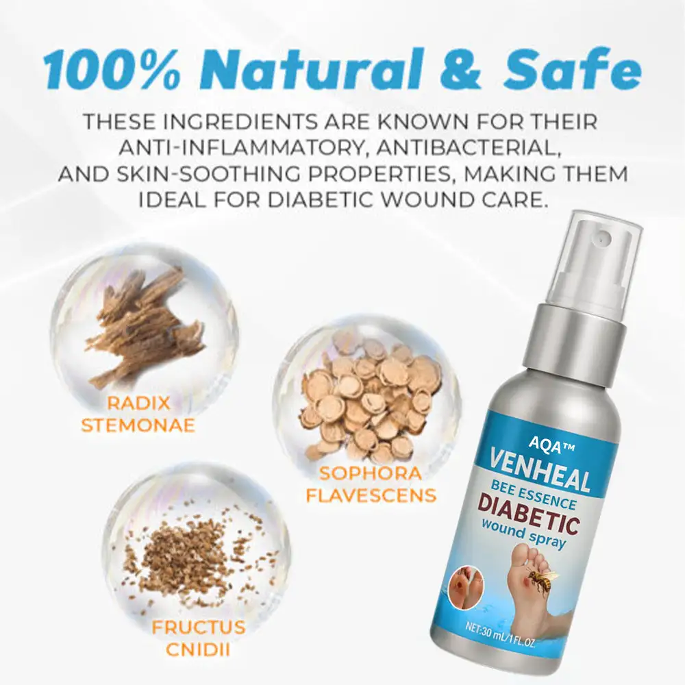 AQA™ VenHeal Bienenessenz Wundspray für Diabetiker - Image 6