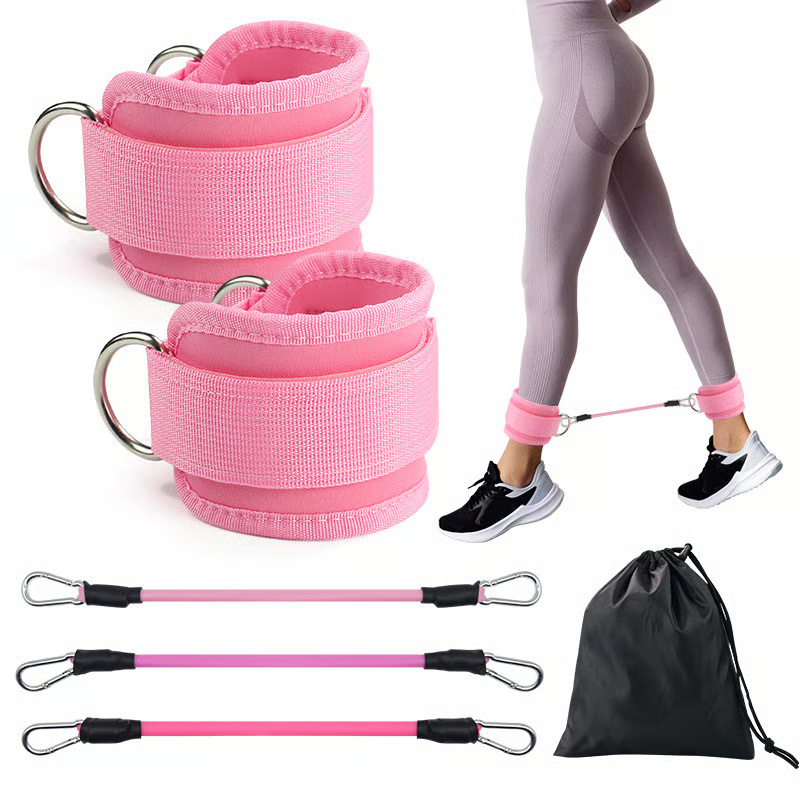 Adjustable Ankle Cuff Resistance Bands - Image 5