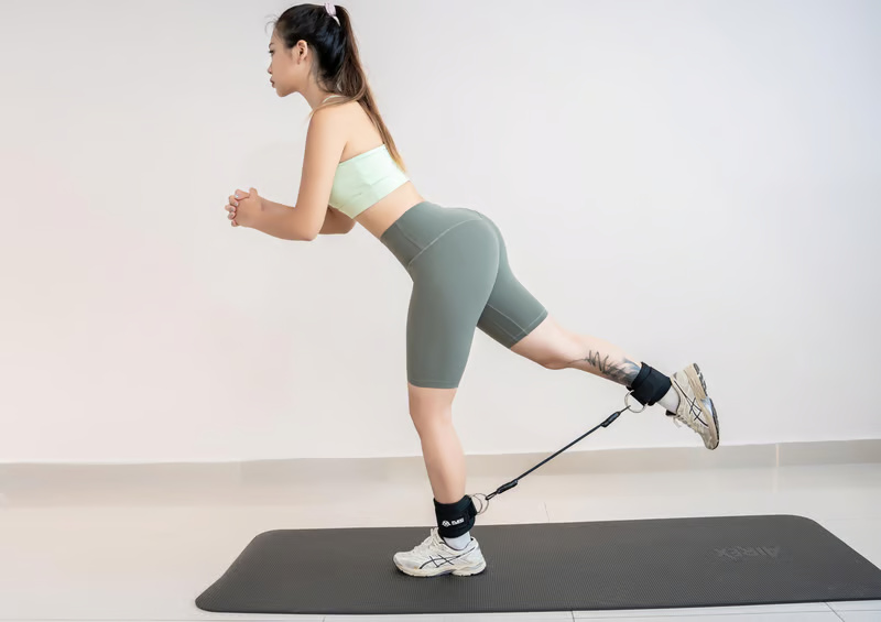 Adjustable Ankle Cuff Resistance Bands