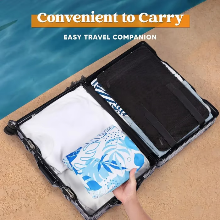 Inflatable Pool Lounger with Back Support - Image 8