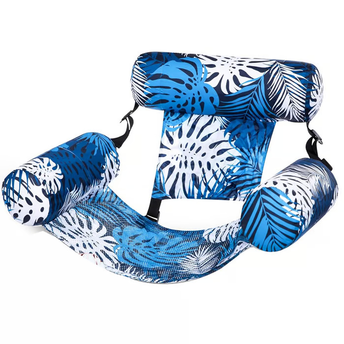 Inflatable Pool Lounger with Back Support - Image 13