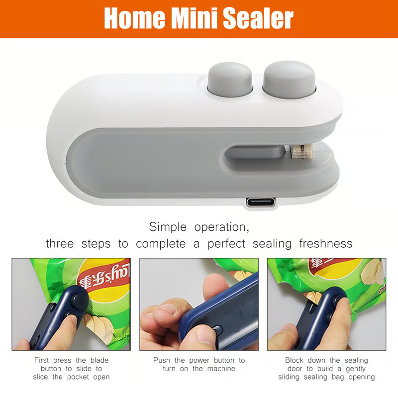 Travel Snack Bag Sealer - Image 2