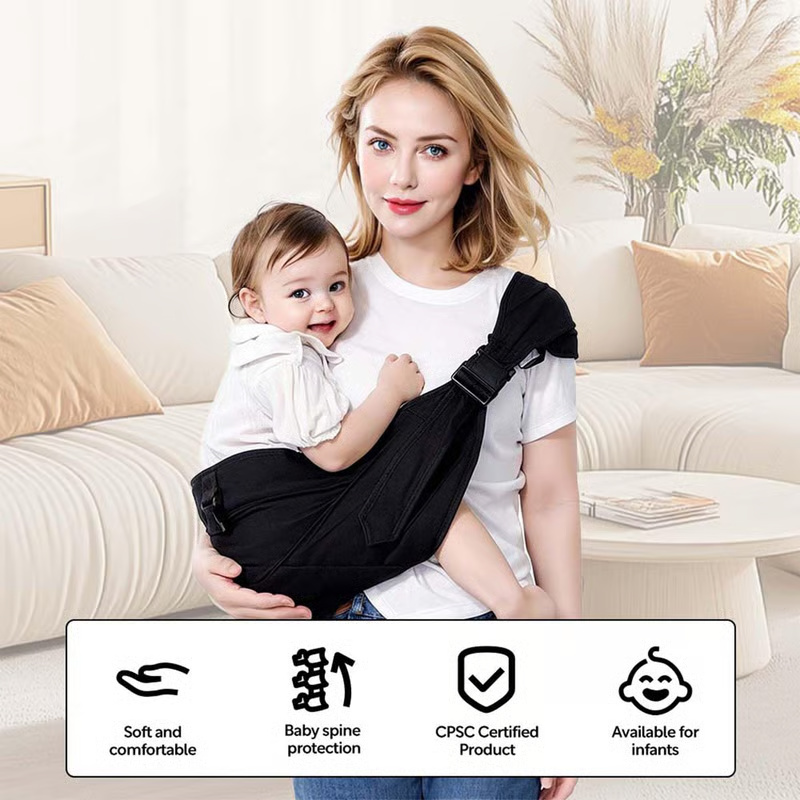 Ergonomic Baby Sling Carrier - Image 12