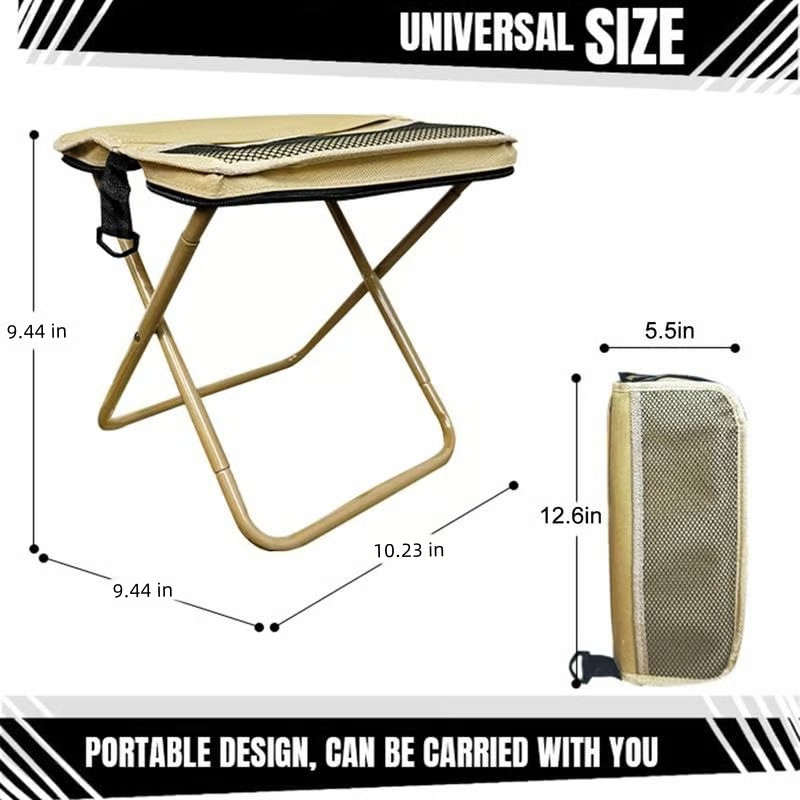 Lightweight Folding Camping Stool - Image 7