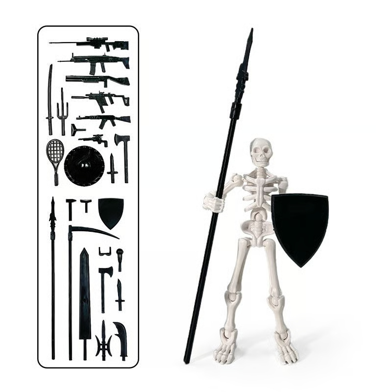 Posable Skeleton Figure for Drawing - Image 8