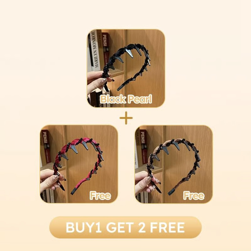 Vintage Pearl Headbands for High Cranium - Image 4